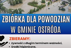 Zbiórka dla powodzian w Gminie Ostróda. Gdzie można oddać dary?-93606