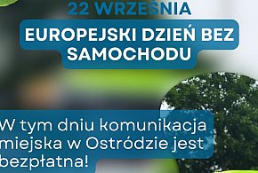 Bezpłatna komunikacja miejska w Ostródzie już w najbliższą niedzielę 22 września!-93686