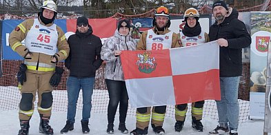 Druhowie z OSP Ostróda na narciarskich Mistrzostwach Polski Strażaków FOTO-97378