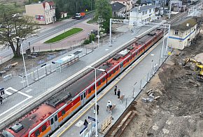 Trwa modernizacja stacji PKP w Ostródzie. Prace postepują-99832