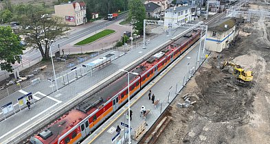 Trwa modernizacja stacji PKP w Ostródzie. Prace postepują-99832