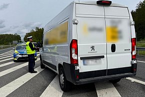 "Kurier pod kontrolą" – działania na drogach powiatu ostródzkiego-99856