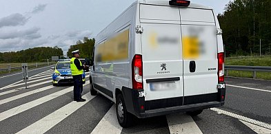 "Kurier pod kontrolą" – działania na drogach powiatu ostródzkiego-99856