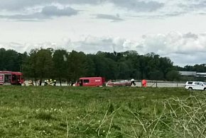 Akcja służb na Jeziorze Lichtajny w Gminie Ostróda [FOTO+VIDEO]-99956