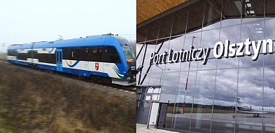 Od 15 czerwca wzrośnie liczba połączeń kolejowych na lotnisko Olsztyn-Mazury-99964
