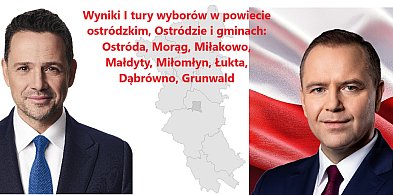 Powiat ostródzki podzielony: W 5 gminach wygrywa Trzaskowski, w 4 Nawrocki!-99938