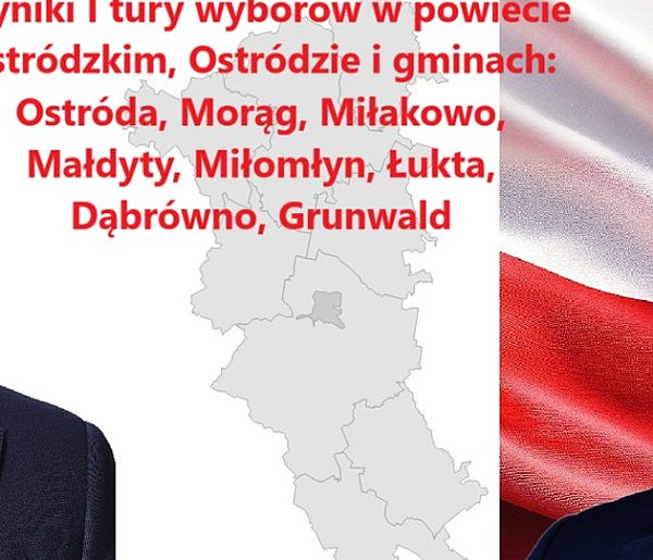 Powiat ostródzki podzielony: W 5 gminach wygrywa Trzaskowski, w 4 Nawrocki!-99938