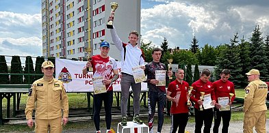 Przemysław Żydaczek z KP PSP Ostróda najlepszy w Turnieju Pożarniczym!-100074