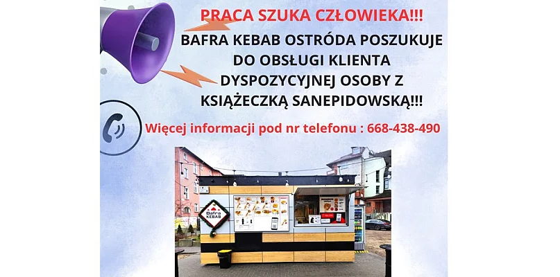 Oferta pracy w gastronomii w Ostródzie! - 100099