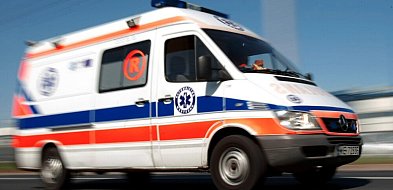 Podczas zawodów w Krośnie samochód wjechał w tłum kibiców-100125