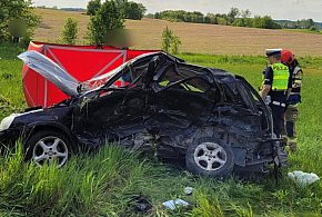 Z ostatniej chwili! Wypadek w Jurkach! Nie żyje 58-latek-100198