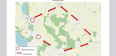 W środę 28 maja droga Samin - Saminek w gm. Dąbrówno całkowicie zamknięta!-100218