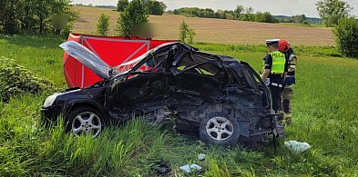 Z ostatniej chwili! Wypadek w Jurkach! Nie żyje 58-latek-100198