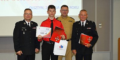 Igor Chodań z Idzbarka wicemistrzem województwa w Turnieju WIedzy Pożarniczej-100208