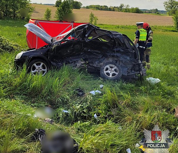 Z ostatniej chwili! Wypadek w Jurkach! Nie żyje 58-latek-100198