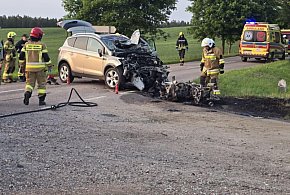 Tragiczny wypadek koło Mielna w Gm. Grunwald! 2 osoby nie żyją [FOTO]-100294