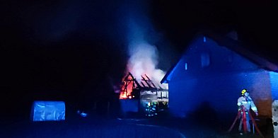 Duży pożar w Dziadyku w Gminie Ostróda! [FOTO + VIDEO]-100328