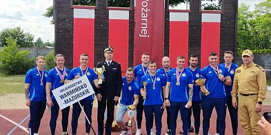 Przemysław Żydaczek, strażak z KP PSP Ostróda na podium Mistrzostw Polski!-100744