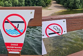 Sezon kąpielowy jeszcze na dobre się nie rozpoczął, a wandale nie próżnują!-100819