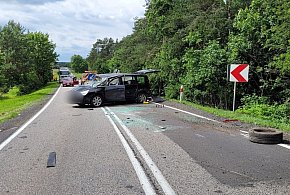 3 osoby ranne w wypadku na DK16! Droga Ostróda - Iława zablokowana-100946