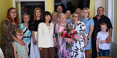 Setne urodziny mieszkanki Ostródy – Pani Marianny Jaros-Sawickiej-101029
