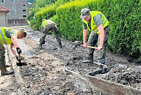 Terytorialsi ruszyli na pomoc mieszkańcom Tolkmicka i Elbląga [FOTO]-101806