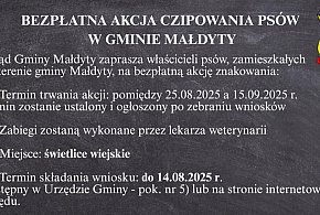 Bezpłatna akcja czipowania psów w gminie Małdyty. Podajemy szczegóły!-101947