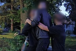 Ostróda: We trzech jechali na hulajnodze na ul. Olsztyńskiej-102082