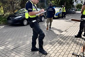 Potrącenie rowerzystki w Ostródzie. Seniorka trafiła do szpitala-102454