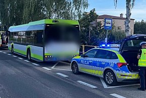 2 kobiety  w szpitalu po gwałtownym hamowaniu autobusu miejskiego w Górce-102499