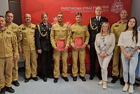 Ślubowanie nowych strażaków w KP PSP w Ostródzie-102553