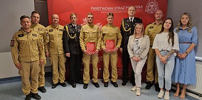 Ślubowanie nowych strażaków w KP PSP w Ostródzie-102553