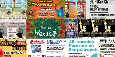 Zobaczcie nasz Kalendarz Wydarzeń w weekend i później w Ostródzie i powiecie!-102582