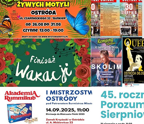 Zobaczcie nasz Kalendarz Wydarzeń w weekend i później w Ostródzie i powiecie!-102582