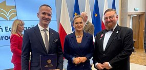 Dyrektorzy Bażyniaka i Rolnika - Piotr Patejuk i Paweł