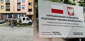 Ostróda: Ruszył remont ul. Grunwaldzkiej