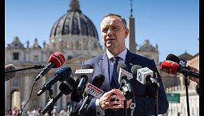 Rzym. Spotkanie Prezydenta RP z przedstawicielami 