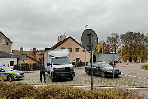 Wyłamany szlaban kolejowy w Ostródzie!-12793