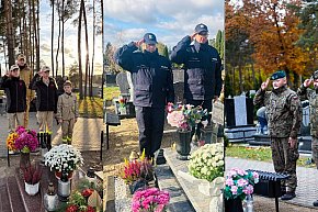 Mundurowi z Ostródy oddali hołd zmarłym kolegom-12798