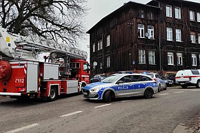 Pożar na ul. Garnizonowej w Ostródzie. Ewakuowano mieszkańców-12820
