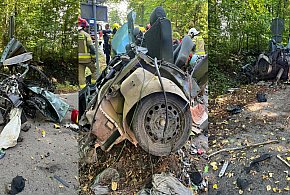 Tragiczny wypadek w regionie! Samochód uderzył w drzewo - zginął 27-latek -103414