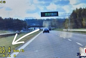 Się rozpędził... Pędził 215 km/h trasą S7. Zapłacił wysoki mandat-103707