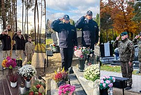 Pamięć, która łączy służby. Mundurowi z Ostródy oddali hołd zmarłym kolegom-104333