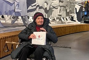 Niezwykły gość - 105-letnia Pani Irena, odwiedziła Muzeum Bitwy pod Grunwaldem-104387
