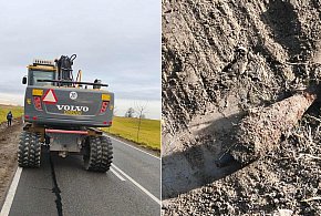 Gm. Grunwald: 2 niewybuchy znaleziono między Gierzwałdem a Frygnowem-104750