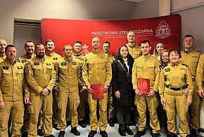 Dwóch nowych strażaków złożyło ślubowanie w Komendzie Powiatowej PSP w Ostródzie-105450