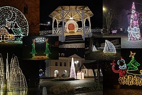 Ostróda: Miasto rozbłysło świątecznymi iluminacjami-105588