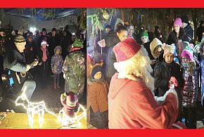 Ostróda: Wspólne kolędowanie i Mikołaj w Ogrodzie Różanym-105819