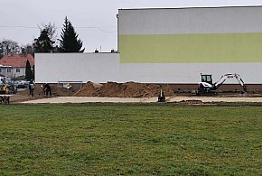 Ostróda: Postępują prace przy budowie skateparku ze strefą workout-105972
