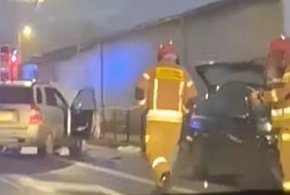 Ostróda: 2 zdarzenia drogowe na ul. 11 Listopada w ciągu 10 minut-106002